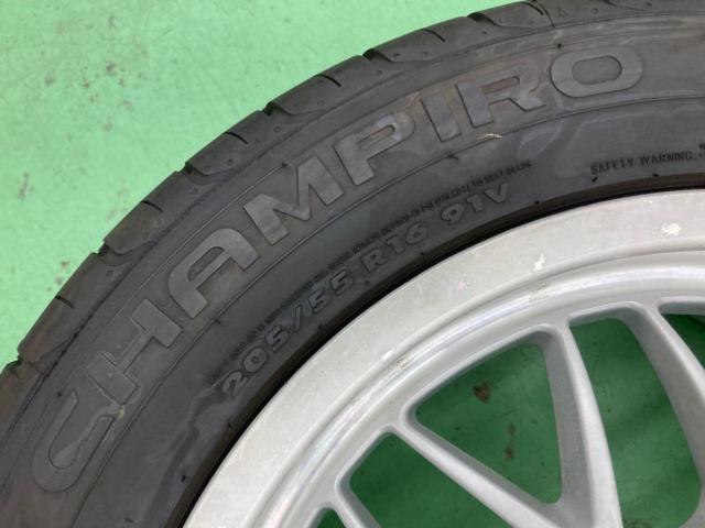 BBS RG166 + GT RADIAL CHAMPIRO GTX Pro 205/55R16