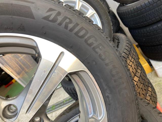 BIG WAYB-WIN 05 +BRIDGESTONE BLIZZAK DM-V3 225/65R17 102Q 4本セット