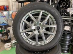 TOPY LONGINUS RE-X +YOKOHAMA iceGUARD iG80 E+ 225/60R18 104Q【クラウンクロスオーバーサイズ!!】