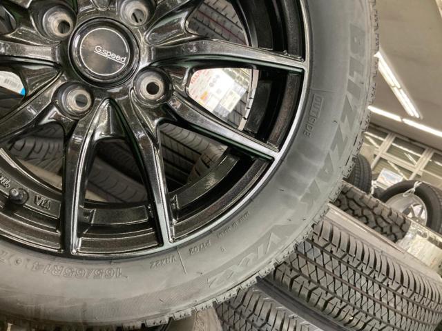 HOT STUFF G.speed G-02 + BRIDGESTONE BLIZZAK VRX2
