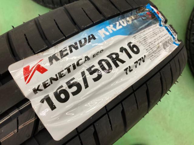 DAIHATSU ムーヴ/L175S 純正ホイール  + KENDA KR203 165/50R16 77V XL