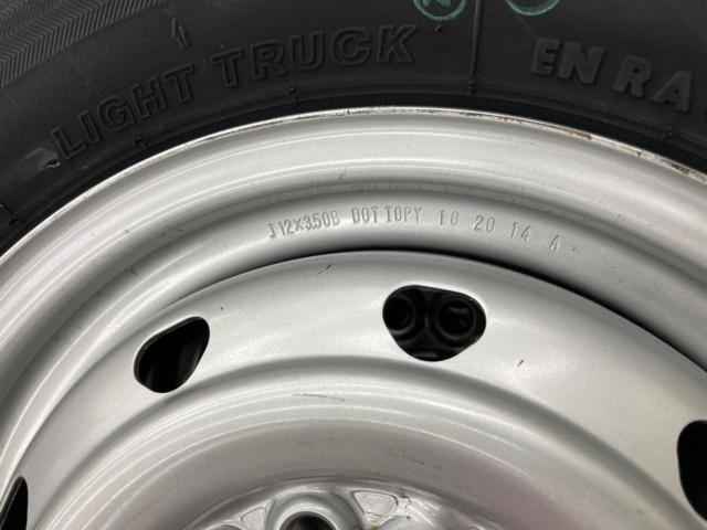 TOPY STEEL WHEELマルチP.C.D スチールホイール + BRIDGESTONE W300 145/80R12 80/78N LT
