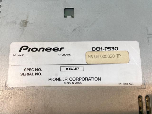 carrozzeria DEH-P530【1DINヘッドユニット CD/USB/フロントAUX/IP-BUS/チューナー 2008年モデル】
