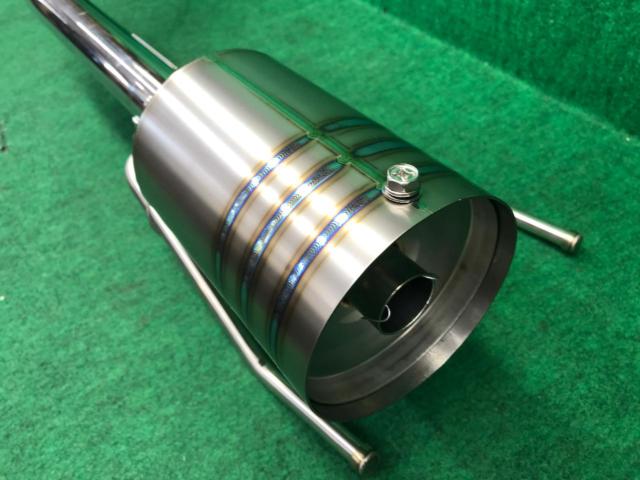 3Q自動車 モリモリ管 100Φ エンドチタン仕様 アルテッツァ 前期/後期 SXE10/SXE11/GXE10/GXE11 MT/AT