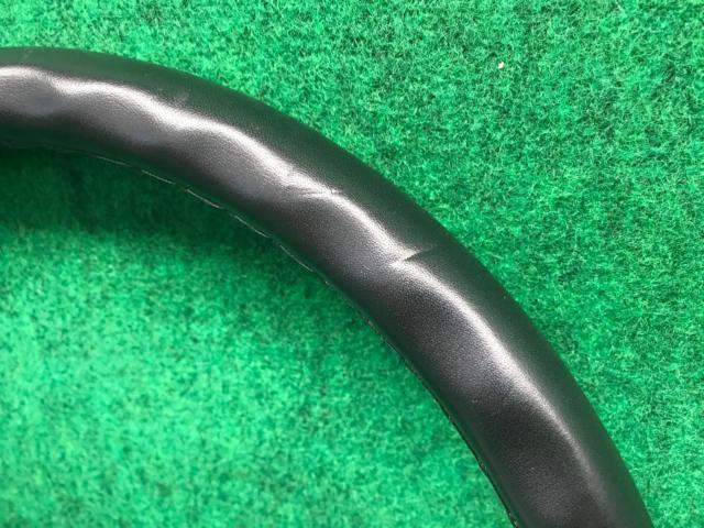 Authentic NARDI
CLASSIC (Classic)
Black Leather &amp; Silver spoke
365mm