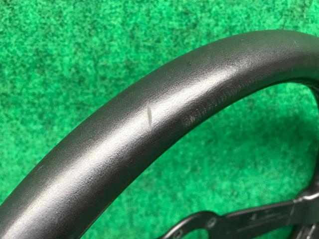 【正規品】NARDI(ナルディ) CLASSIC(クラシック) ブラックレザー&ブラックスポーク 360mm ステアリング N130