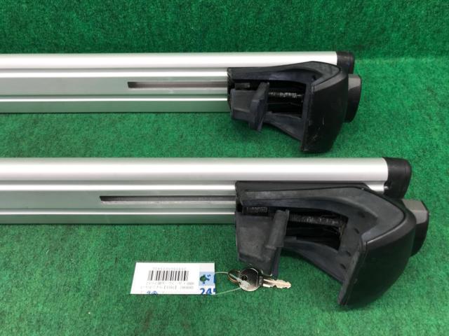 THULE ウイングバーTH969 127cm + ルーフレール用フットTH757 GT系XV ルーフレール付車