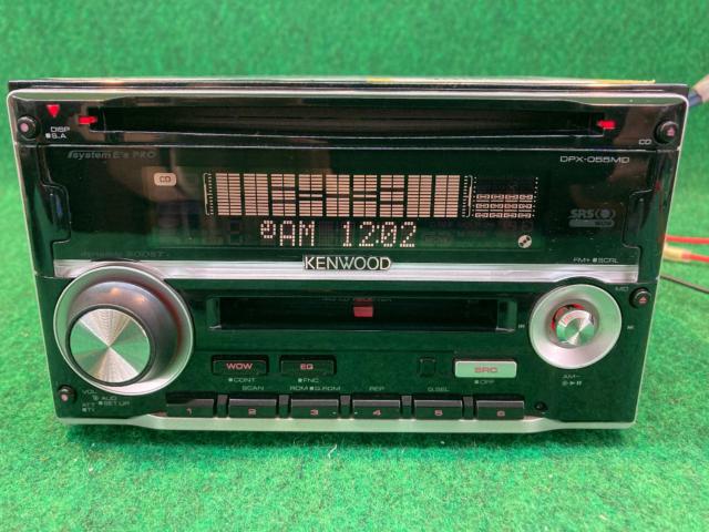 KENWOOD DPX-055MD【2DINヘッドユニット CD/MD/MDLP/チューナー 2007年モデル】
