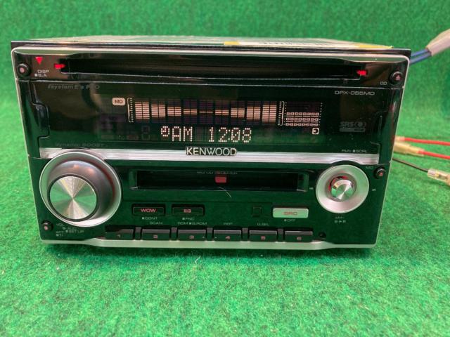 KENWOOD DPX-055MD【2DINヘッドユニット CD/MD/MDLP/チューナー 2007年モデル】