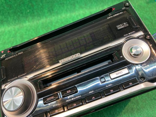 KENWOOD DPX-055MD【2DINヘッドユニット CD/MD/MDLP/チューナー 2007年モデル】