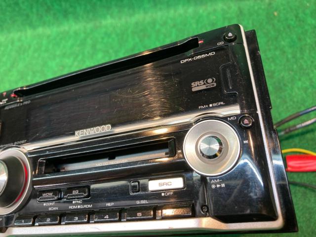 KENWOOD DPX-055MD【2DINヘッドユニット CD/MD/MDLP/チューナー 2007年モデル】