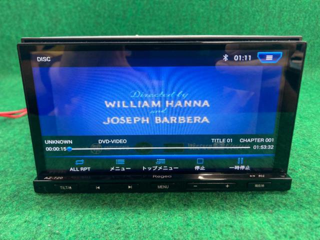 Regeo AZ-720【7V型メモリーナビ 2x2フルセグ/DVD/CD/Bluetoothオーディオ/SD/USB/チューナー 2020年モデル】
