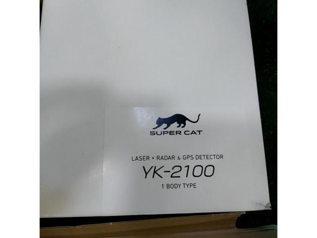 YUPITERU
SuperCat
YK-2100
Radar & Laser Detector
One body type