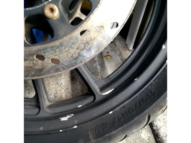 Genuine Suzuki GSX400X
Impulse/GK71E genuine rear wheel