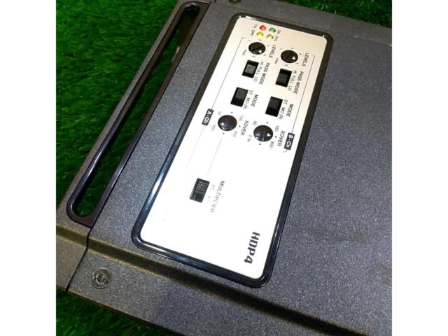 HERTZ
HDP4
4ch power amplifier