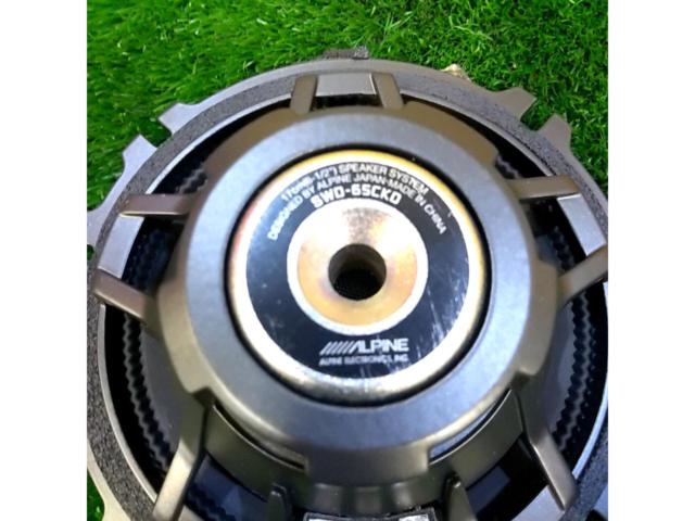ダイハツ純正OP ALPINE SWD-65CKD 16.5cm ドアウーファー