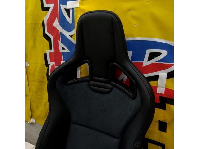 RECARO Sportster CL100H ブラックレザーxグレイアルカンターラ シートヒーター付き ★長期保管未取り付け品♪★