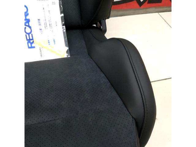 RECARO Sportster CL100H ブラックレザーxグレイアルカンターラ シートヒーター付き ★長期保管未取り付け品♪★
