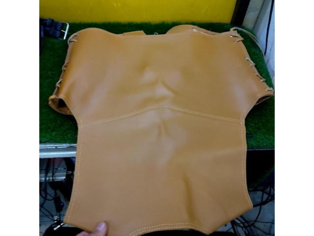 【サイズ:40】MOTOBLUEZ HEAVY オイルレザーベスト
