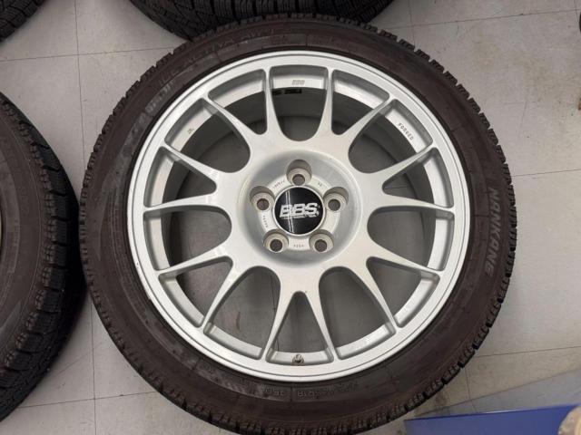 左キーコン TOYOTA 18系クラウン純正オプションBBS(RG394)  + NANKANG(ナンカン) NANKANG ICE ACTIVA AW-1 225/40r18