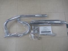 KEN TEC ローライダー2IN1マフラー90Φ