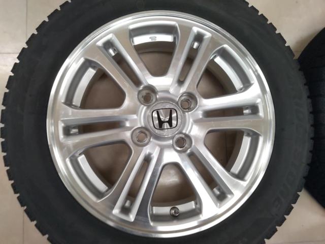 ホンダ純正(HONDA)  HONDA N-BOX【JF1/2】純正ホイール  + BRIDGESTONE(ブリヂストン) BLIZZAK VRX2