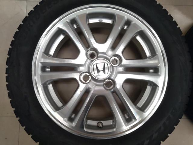 ホンダ純正(HONDA)  HONDA N-BOX【JF1/2】純正ホイール  + BRIDGESTONE(ブリヂストン) BLIZZAK VRX2