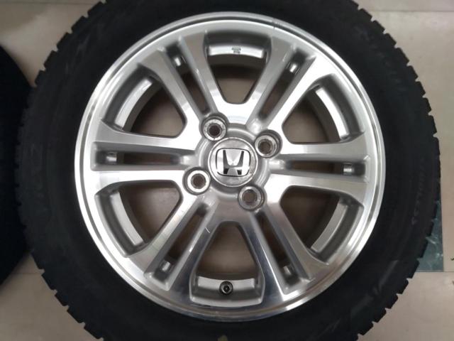 ホンダ純正(HONDA)  HONDA N-BOX【JF1/2】純正ホイール  + BRIDGESTONE(ブリヂストン) BLIZZAK VRX2