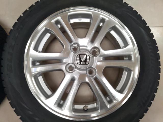 ホンダ純正(HONDA)  HONDA N-BOX【JF1/2】純正ホイール  + BRIDGESTONE(ブリヂストン) BLIZZAK VRX2