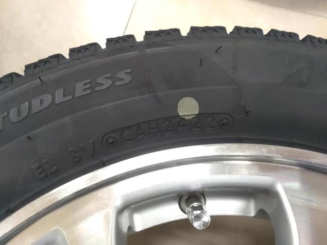 ホンダ純正(HONDA)  HONDA N-BOX【JF1/2】純正ホイール  + BRIDGESTONE(ブリヂストン) BLIZZAK VRX2