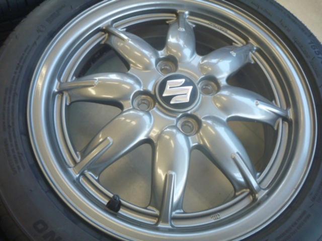 スズキ純正(SUZUKI)  SUZUKI アルト【HA36】純正ホイール + TRAZANO TRITON T-118