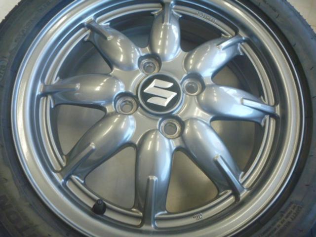 スズキ純正(SUZUKI)  SUZUKI アルト【HA36】純正ホイール + TRAZANO TRITON T-118