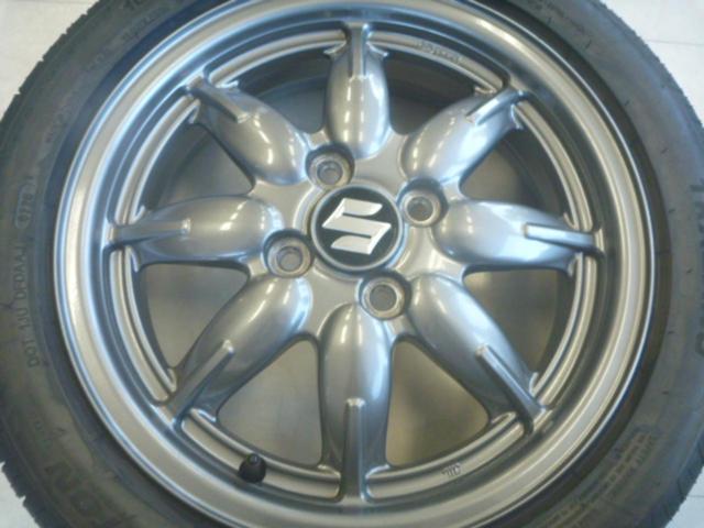 スズキ純正(SUZUKI)  SUZUKI アルト【HA36】純正ホイール + TRAZANO TRITON T-118