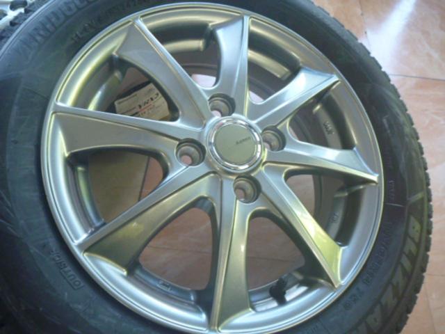 ☆お得なタイヤ新品セット☆AUTOBACS SEVEN(オートバックスセブン) LEBEN  + BRIDGESTONE(ブリヂストン) BLIZZAK VRX3