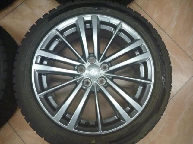 スバル純正(SUBARU)  インプレッサ【GP#】純正ホイール  + DUNLOP(ダンロップ) DUNLOP WINTERMAXX WM02