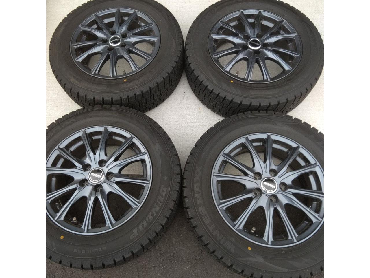 【AUTOBACS SEVEN(オートバックスセブン)】LEBEN(レーベン) SS6+【DUNLOP】WINTERMAXX WM02
