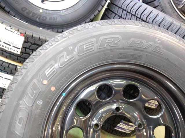 SUZUKI ジムニーノマド/シエラ純正スチールホイール + BRIDGESTONE DUELER H/L