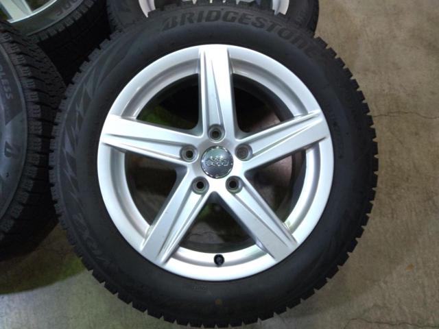 AUDI A3純正ホイール+BRIDGESTONE BLIZZAK VRX2