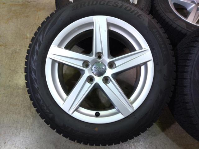 AUDI A3純正ホイール+BRIDGESTONE BLIZZAK VRX2