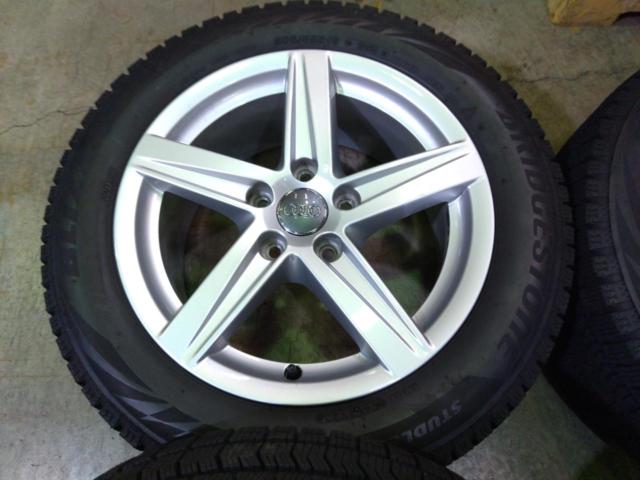 AUDI A3純正ホイール+BRIDGESTONE BLIZZAK VRX2