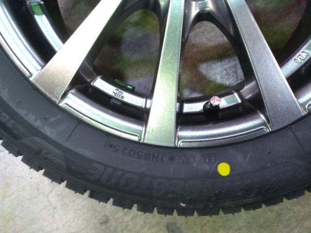 HOT STUFF(ホットスタッフ) Exceeder EX10 (4HOLE)  +BRIDGESTONE(ブリヂストン) BLIZZAK VRX3