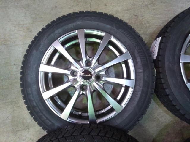 HOT STUFF(ホットスタッフ) Exceeder EX10 (4HOLE)  +BRIDGESTONE(ブリヂストン) BLIZZAK VRX3