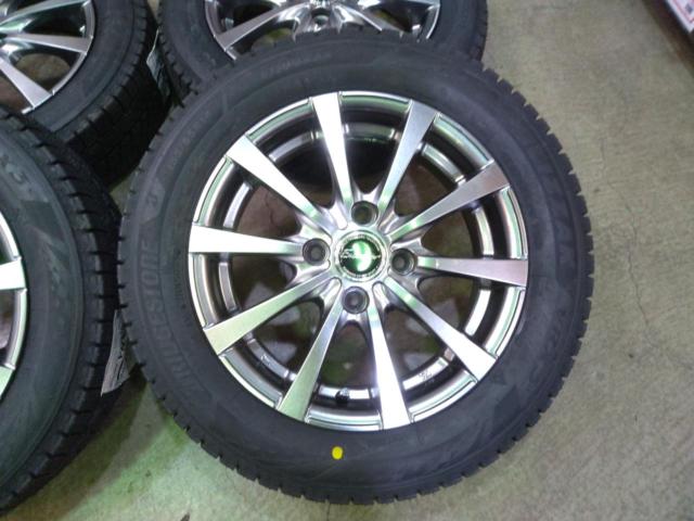 HOT STUFF(ホットスタッフ) Exceeder EX10 (4HOLE)  +BRIDGESTONE(ブリヂストン) BLIZZAK VRX3