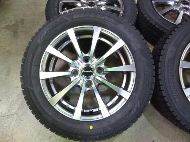 HOT STUFF(ホットスタッフ) Exceeder EX10 (4HOLE)  +BRIDGESTONE(ブリヂストン) BLIZZAK VRX3