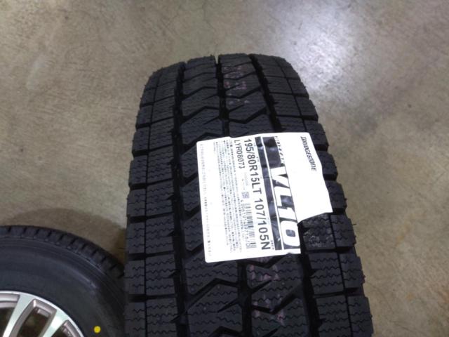 weds ADVENTURE PRODITA HC+  BRIDGESTONE(ブリヂストン) BLIZZAK VL10 195/80R15