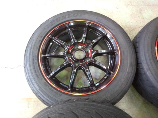 HOT STUFF(ホットスタッフ)G-SPEED P-05R+DUNLOP DIREZZA ZⅢ