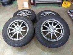 YellowHat SPORT ABLIA スポークホイール+BRIDGESTONE BLIZZAK VRX2