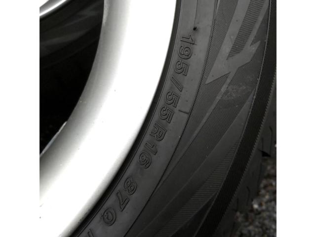NISSAN キューブ純正アルミホイール + YOKOHAMA iceGUARD iG70