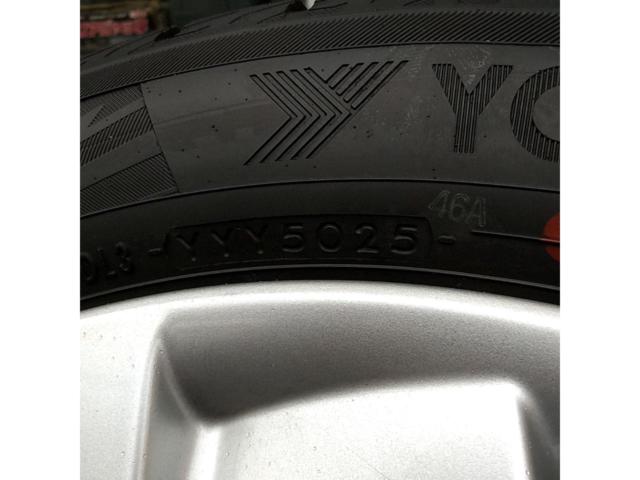NISSAN キューブ純正アルミホイール + YOKOHAMA iceGUARD iG70