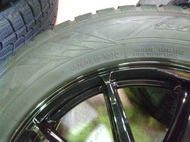 HOT STUFF(ホットスタッフ)G.speed(ジースピード) ホイール+TOYO Winter TRANPATH TX